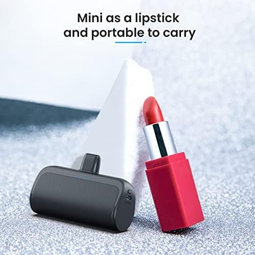 Mini Portable Charger Power Bank for iPhone,5200mAh Portable Phone Charger, Ultra-Compact PD Fast Charging Battery Pack Compatible with iPhone 14/14 Plus/Pro Max/13/12/12 Mini/11/XS/XR/X/8/7/6/6s - Image 5