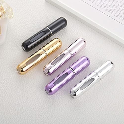 VONOVO Portable Mini Refillable Perfume Atomizer Bottle Atomizer Travel Size Spray Bottles Accessories 5 sets of 5ml/0.2oz - Image 5