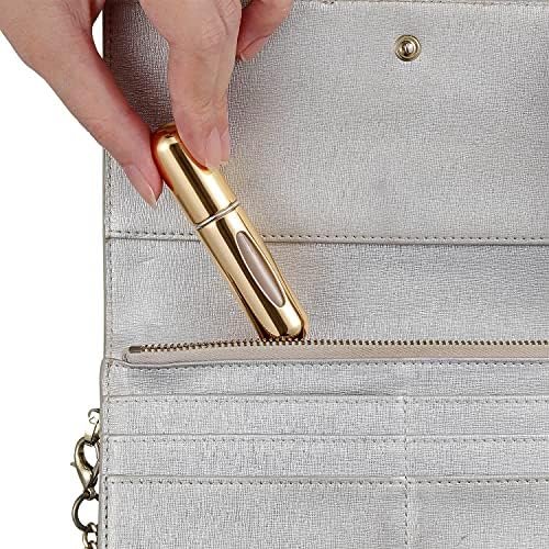 VONOVO Portable Mini Refillable Perfume Atomizer Bottle Atomizer Travel Size Spray Bottles Accessories 5 sets of 5ml/0.2oz - Image 6