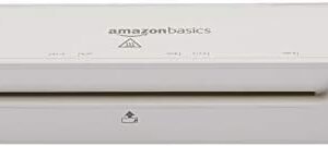 Amazon Basics 9-Inch Thermal Laminator Machine, White