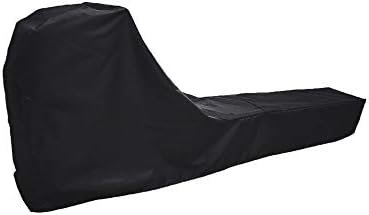 Rowing Machine Cover, Fitness Equipment Protective Cover and Oxford Waterproof Fabric are The Ideal Choice for Indoor and Outdoor use(Black)
