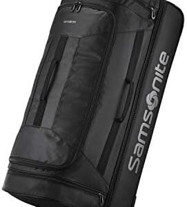 Samsonite Andante 2 Wheeled Rolling Duffel Bag, All Black, 32-Inch