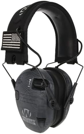 Walker's Razor Patriot Electronic Muff - Kryptek - Image 3