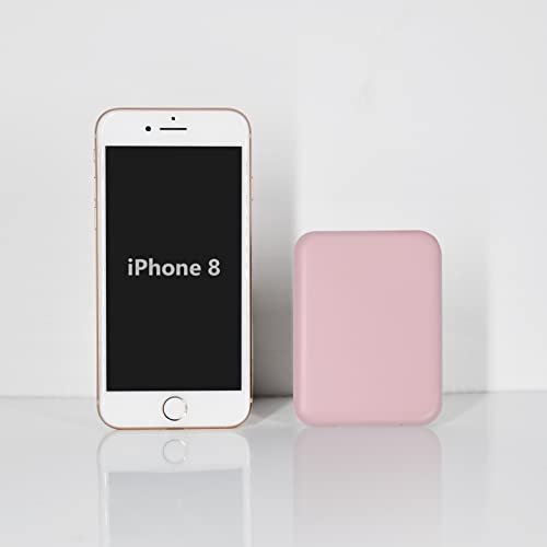 Kintion Pocket Mirror, 1X/3X Magnification LED Compact Travel Makeup Mirror with Light for Purse, 2-Sided, Portable, Folding, Handheld, Small Lighted Mirror for Gift, Pink - Image 2