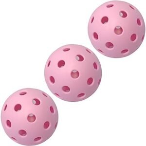 Coastal Sports Outdoor Pickleball 3-Pack | USAPA Approved | Premium Durable 40 Hole Pickleball for Outdoor Play