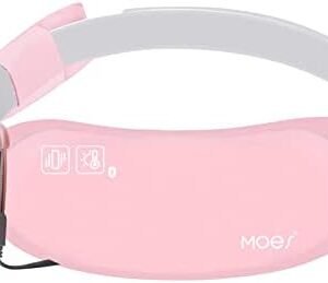 MOES HEALTH Heating Pad for Cramps, Menstrual Portable Heating Pad for Women and Girls, 3 Heat Levels and 5 Massage Modes, Gifts for Women