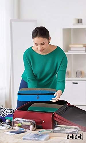 Packing Cubes for Suitcases - 5 Pcs set of Packing Cubes for Travel - Packing Cubes for Carry on Suitcase Organizer Bags - Travel Cubes Travel Organizer Bags for Luggage - Image 8