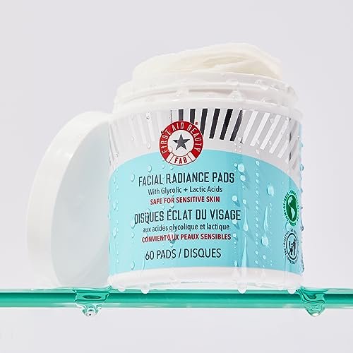 First Aid Beauty Facial Radiance Pads – Daily Exfoliating Pads with AHA that Help Tone & Brighten Skin – Compostable for Daily Use – 28 Pads - Image 3