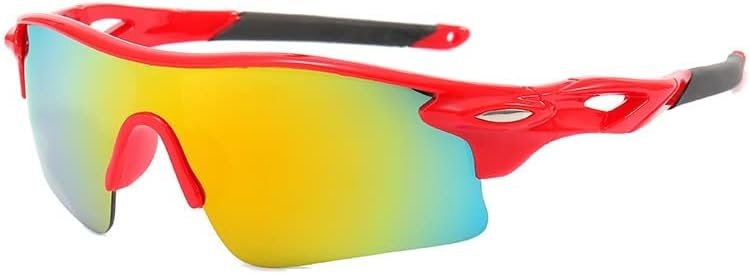 TopG UV400 2 Sports Sunglasses, For KIDS RIDING, Light frame Sunglasses, Boys Girls, White Red Green Black, Baseball Golf - Image 6