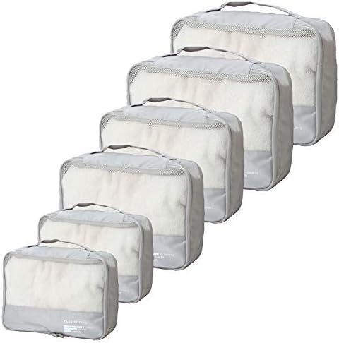 Packing Cubes Set Travel Luggage Organizers Suitcase Lightweight Accessories