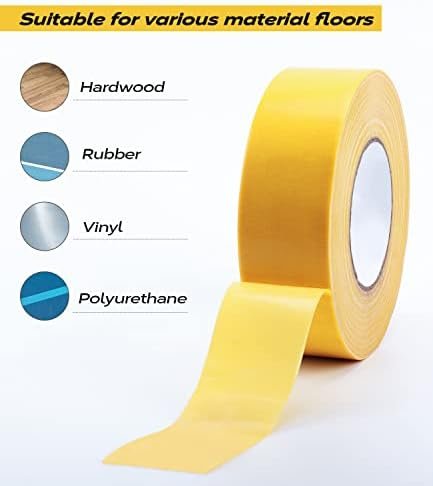 HolderProf Outdoor Pickleball Court Tape, 2in x 230FT - Pickleball Court Marking Kit, 2in x 77yd - Sports Floor Court Marking Tape| Multipurpose| Ultra Durable & Versatile - Image 6