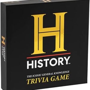 HISTORY Channel Trivia Game - General Knowledge Trivia Game. Card Game for Adults, Family and Teens in The Pursuit of Trivial Knowledge