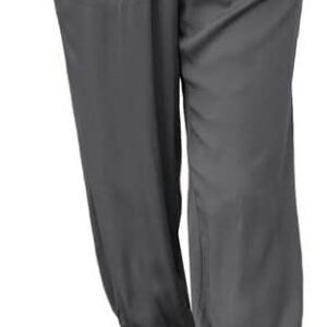 Dokotoo Womens 2023 Soft Casual Drawstring Tie Elastic Waist Loose Jogger Pants with Pockets