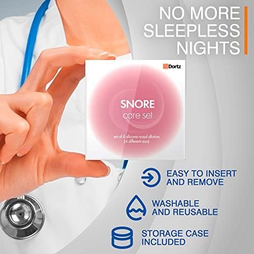 Set of Nose Vents - Effective Snoring Solution - Nasal Dilators, Anti Snoring Devices - Snore Stopper - Sleep Improvement - Relieve Nasal Congestion Due to Colds, Allergy, Deviated Septum - Image 6