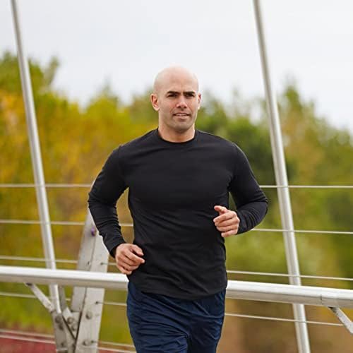 CE' CERDR Long Sleeve Tee Shirts for Men - Dry Fit Moisture Wicking Sun Protection Long Sleeve T-Shirt for Workout Running - Image 2