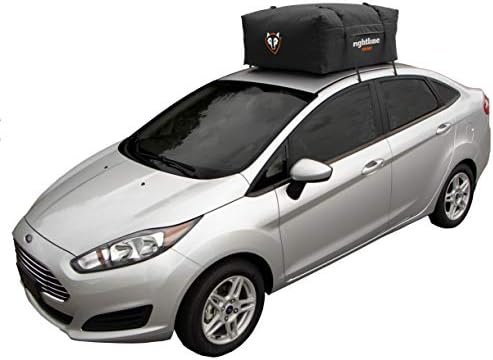 Rightline Gear Range Jr Weatherproof Rooftop Cargo Carrier for Top of Vehicle, Attaches With or Without Roof Rack, 10 Cubic Feet, Black - Image 4