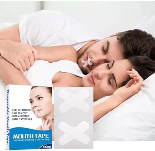 Gentle Transparent Tape for Sleeping 240PCS, Sleep Strips for Restores Nasal Breathing to Improve Sleep Quality (240 PCS)