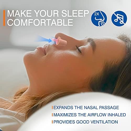 Set of Nose Vents - Effective Snoring Solution - Nasal Dilators, Anti Snoring Devices - Snore Stopper - Sleep Improvement - Relieve Nasal Congestion Due to Colds, Allergy, Deviated Septum - Image 4