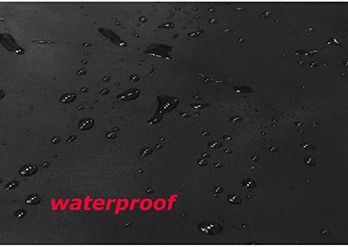 Rowing Machine Cover, Fitness Equipment Protective Cover and Oxford Waterproof Fabric are The Ideal Choice for Indoor and Outdoor use(Black) - Image 3