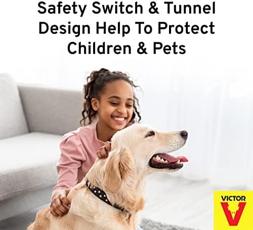 Victor Chambers – 4 Pack M250S-RF4 Indoor Electronic Mouse Trap Disposable Refill Chambe, 4, Black - Image 4