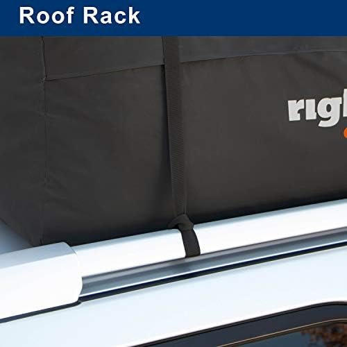 Rightline Gear Range Jr Weatherproof Rooftop Cargo Carrier for Top of Vehicle, Attaches With or Without Roof Rack, 10 Cubic Feet, Black - Image 5