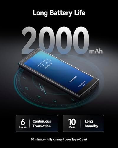 Jarvisen Language Translator Device, Two-Way Instant Voice Translator for 108 Languages, Real-Time Translation Device with Online Offline Translation, Portable Traductor for Travel, Business - Image 7