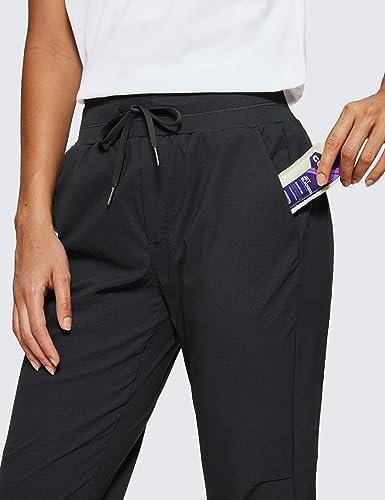 CRZ YOGA Athletic High Waisted Joggers for Women 27.5" - Lightweight Workout Travel Casual Outdoor Hiking Pants with Pockets - Image 4