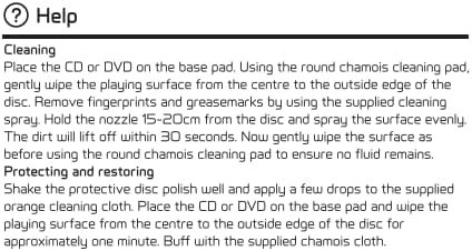 Disc Cleaning & Repair Kit for CD CD-ROM DVD Blu Ray VCD Video Game Movie Music - Image 3