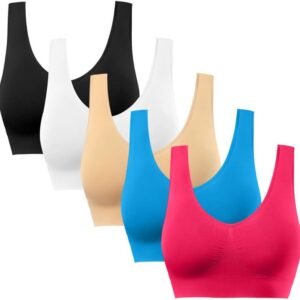 BESTENA Comfort Bra, Seamless Removable Pads Sleep Bras, Yoga Bra, Sports Bras for Women