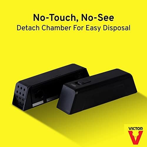 Victor Chambers – 4 Pack M250S-RF4 Indoor Electronic Mouse Trap Disposable Refill Chambe, 4, Black - Image 3