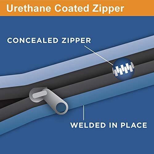 Rightline Gear Range Jr Weatherproof Rooftop Cargo Carrier for Top of Vehicle, Attaches With or Without Roof Rack, 10 Cubic Feet, Black - Image 7