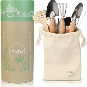 Indoor Garden Tools for Gardening - KiiZYS 12-Piece Small Gardening Tools Set - Indoor Gardening Gifts for Women - Mini Gardening Hand Tools