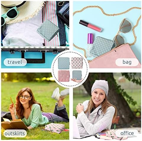 Vin Beauty 3Pcs Pad Bag for Period, Sanitary Napkin pad Pouch, First Period Pouch,Portable Menstrual Pad Pouch Feminine Menstruation First Period Bag for Teen Girls & Women, for Period for School - Image 6