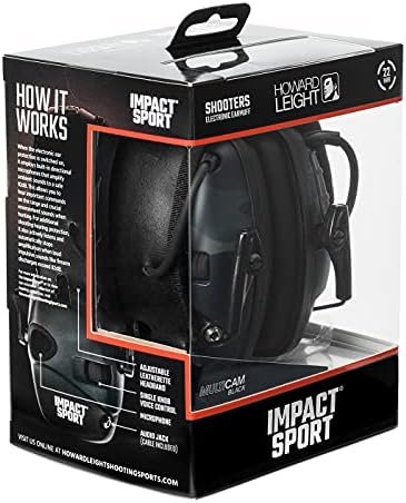 Howard Leight by Honeywell Impact Sport Sound Amplification Electronic Shooting Earmuff - Image 14