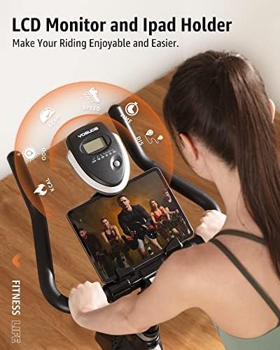 YOSUDA Indoor Cycling Bike/Magnetic Stationary Bike - Cycle Bike with Ipad Mount & Comfortable Seat Cushion - Image 5