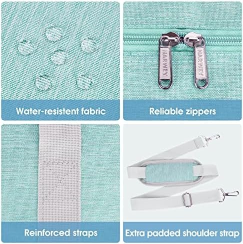 For Spirit Airlines Personal Item Bag 18x14x8 Foldable Travel Duffel Bag Tote Duffle Carry on Luggage for Women 30L (Mint Green) - Image 3