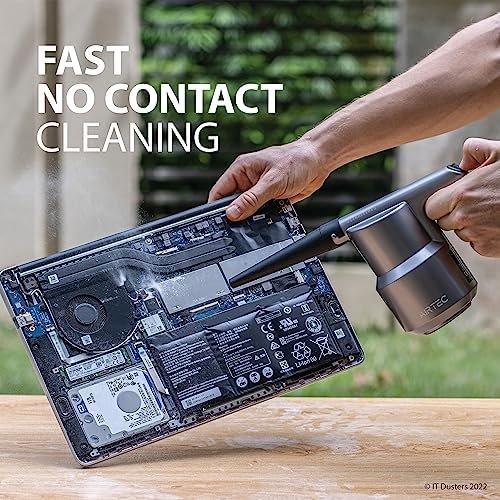IT Dusters AirTec Ultra Electric Air Duster Blower for PC, Laptop, Console, Electronics and Home Cleaning, Environmental Alternative to Spray air can Duster Keyboard Cleaner (Type 3) - Image 7
