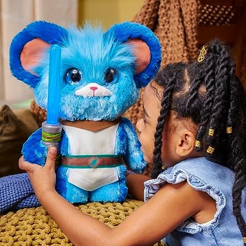 STAR WARS Young Jedi Adventures Jabberin' Jedi Nubs, Electronic Plush, Lights & Sounds, Toys, Preschool Toys for 3 Year Old Boys & Girls - Image 9