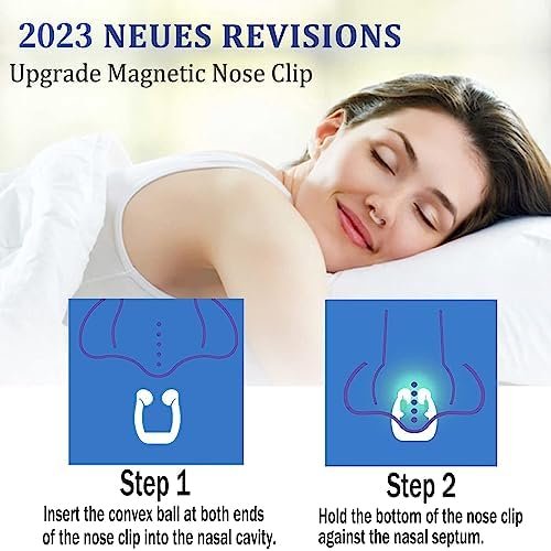 Snore Stopper,Anti Snoring Devices(8 Pack),Silicone Magnetic Stop Snoring Solution,2023 Upgraded Snoring Devices for Men and Women,Anti Snoring Nose Clip - Image 6