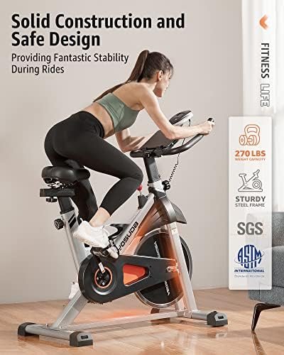 YOSUDA Indoor Cycling Bike/Magnetic Stationary Bike - Cycle Bike with Ipad Mount & Comfortable Seat Cushion - Image 3