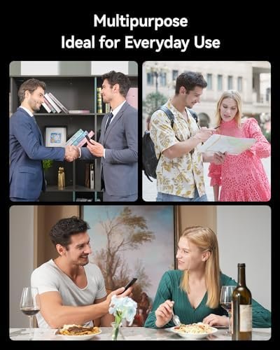 Jarvisen Language Translator Device, Two-Way Instant Voice Translator for 108 Languages, Real-Time Translation Device with Online Offline Translation, Portable Traductor for Travel, Business - Image 9