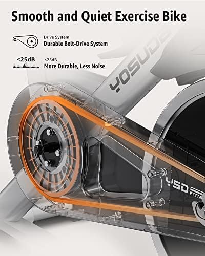 YOSUDA Indoor Cycling Bike/Magnetic Stationary Bike - Cycle Bike with Ipad Mount & Comfortable Seat Cushion - Image 2