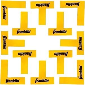Franklin Sports Pickleball Court Marker Kit - Lines Marking Set with Tape Measure - Official Size Court Throw Down Markers