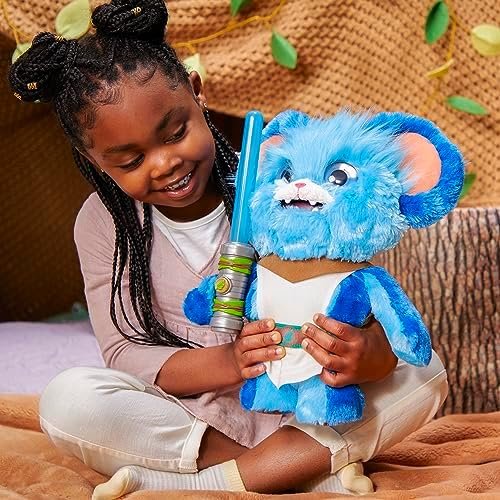 STAR WARS Young Jedi Adventures Jabberin' Jedi Nubs, Electronic Plush, Lights & Sounds, Toys, Preschool Toys for 3 Year Old Boys & Girls - Image 12