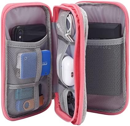 Electronic Organizer Travel USB Cable Accessories Bag/Case,Waterproof for Power Bank,Charging Cords,Chargers,Mouse ,Earphones Flash Drive - Image 4