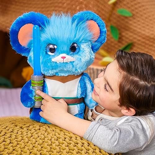 STAR WARS Young Jedi Adventures Jabberin' Jedi Nubs, Electronic Plush, Lights & Sounds, Toys, Preschool Toys for 3 Year Old Boys & Girls - Image 10