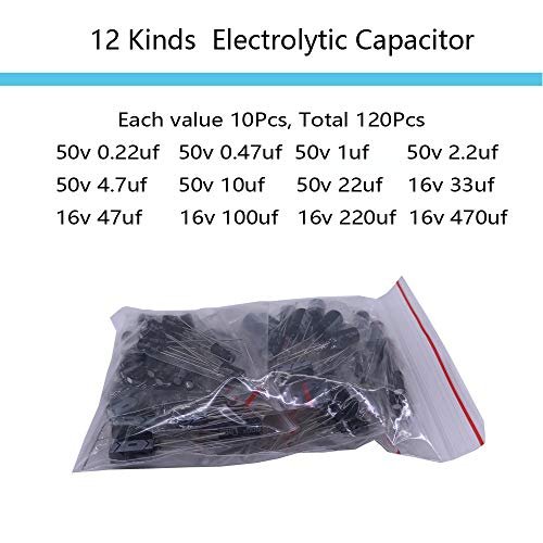 MOGAOPI Electronic Component Kit & Total 1390 Pcs, LED Diodes, Metal Film Resistors, Electrolytic Capacitor Package, Common Diodes, Ceramic Capacitors, Common Transistor Assortment Box - Image 4