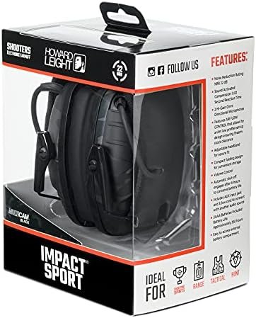 Howard Leight by Honeywell Impact Sport Sound Amplification Electronic Shooting Earmuff - Image 15