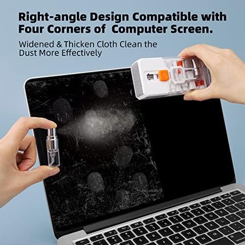 Keyboard Cleaning Kit Laptop Cleaner, 10-in-1 Computer Screen Cleaning Brush Tool, Multi-Function PC Electronic Cleaner Kit Spray for iPad iPhone Pro, Earbuds, Camera Monitor, All-in-One with Patent - Image 4