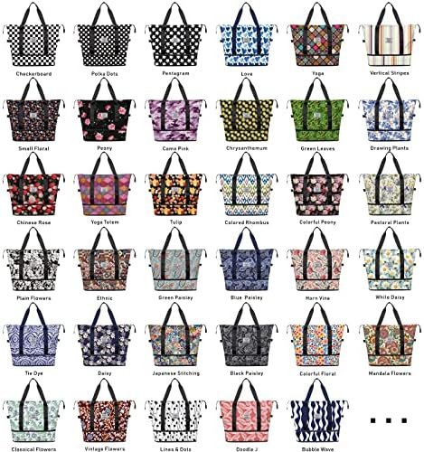 NPBAG Women Travel Duffel Bag, Multi Functional Large Expandable Weekender Carry-on Tote, Gym Workout Overnight Mommy Hospital Bag for Labor and Delivery - Image 2